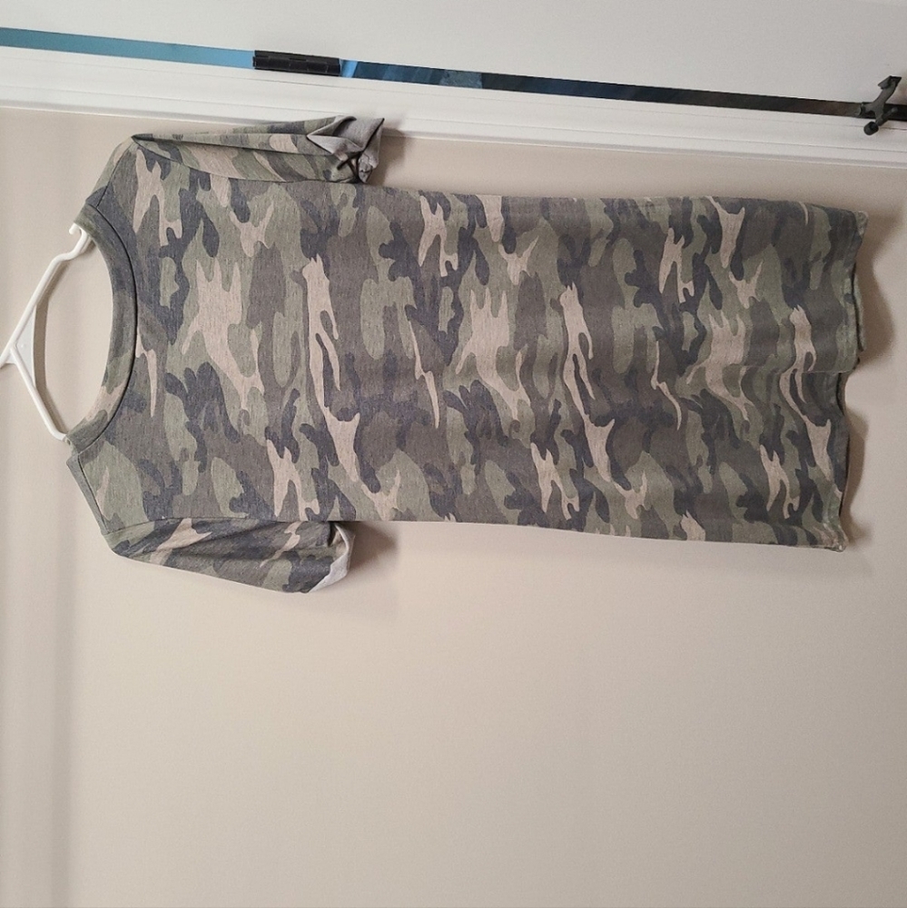 camo dress